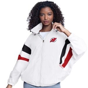 New Jersey Devils Zip Up Hoodie Jacket Size Small